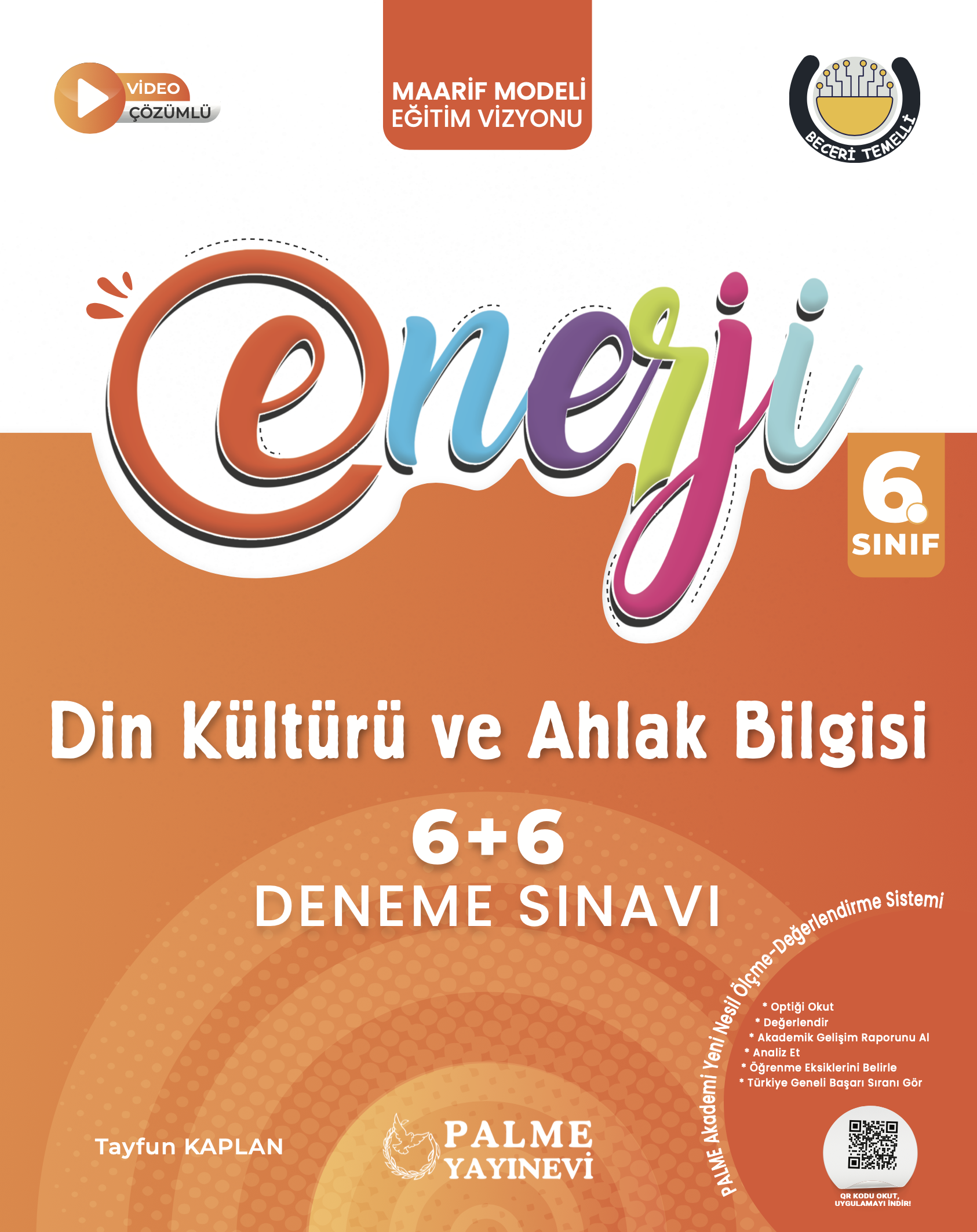 6. SINIF ENERJİ DİN KÜLTÜRÜ VE AHLAK BİLGİSİ 6+6 DENEME SINAVLARI